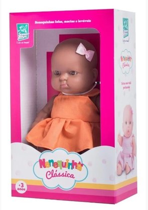 Boneca Nenequinha Clássica Negra