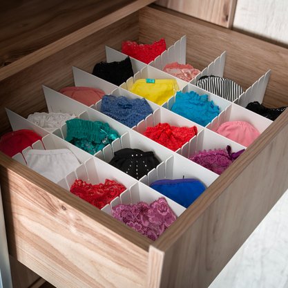 Organizador Gavetas 4 Unidades 30x8cm