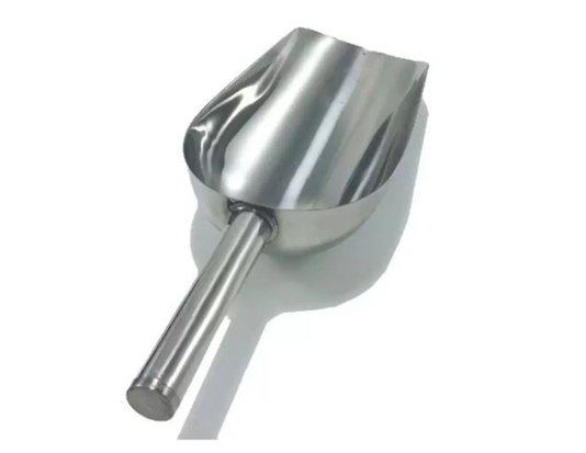 Pá Para Gelo E Cereais Inox 23,5x8x4,5cm