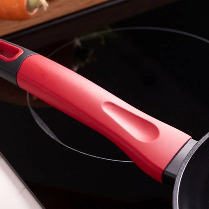 Panela Antiaderente Para Indução Everyday Vermelho Oxford 20 cm