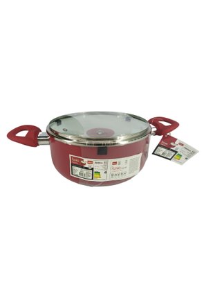 Panela Caçarola Aluminio Revestimento Cerâmico 20cm Wellmix