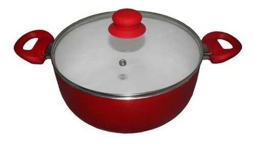 Panela Caçarola Aluminio Revestimento Cerâmico 20cm Wellmix