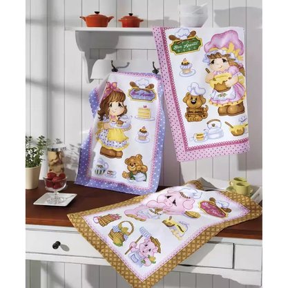 Pano De Copa Felpudo Estampas Sortidas Dohler 45 x 65 cm