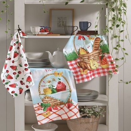 Pano De Copa Felpudo Estampas Sortidas Dohler 45 x 65 cm
