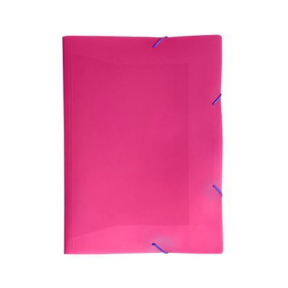 Pasta Aba Com Elástico 1/2 24,5x18cm Full Color Rosa Pink