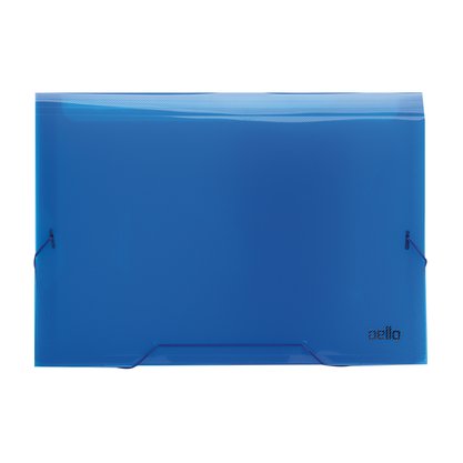 Pasta Sanfonada A4 Line Com 12 Divisórias Cor Azul Dello