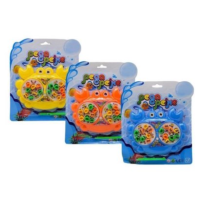 Pega Peixe Com 16 Peixes Cores Sortidas