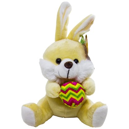 Pelucia Mini Coelho 20cm Com Ovo Cores Sortidas