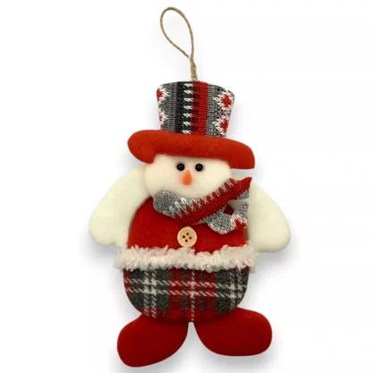 Pendente De Natal Figuras Natalinas Papai Noel 20 CM