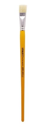 Pincel Escolar Chato Longo Blister 815-18