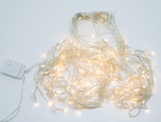 Pisca Pisca Cortina 200 Leds 2 Metros Branco Quente