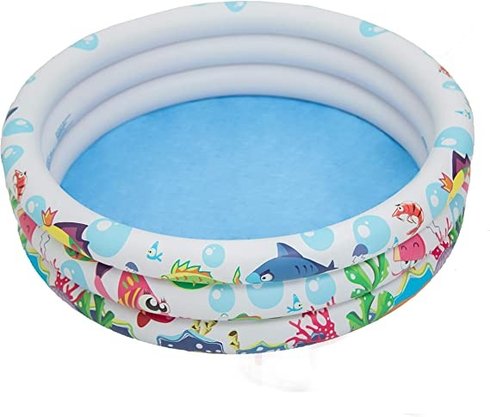 Piscina Inflável Fundo Do Mar 180L Wellmix