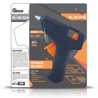 Pistola De Cola Quente 20W Pequena