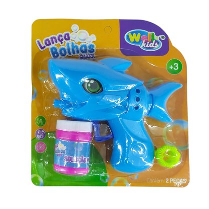 Pistola Lança Bolhas Shark