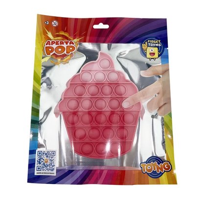 Pop It Cupcake Colorido