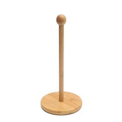 Porta Papel Toalha Bambu 