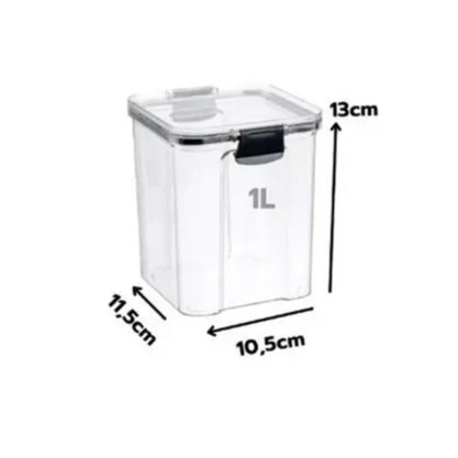 Pote Organizador Slim 1Litro Plasnorthon