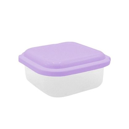 Pote Plástico Quadrado 1L Plasvale Sortido