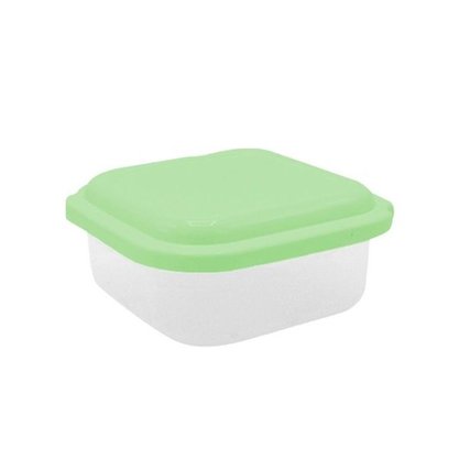 Pote Plástico Quadrado 1L Plasvale Sortido