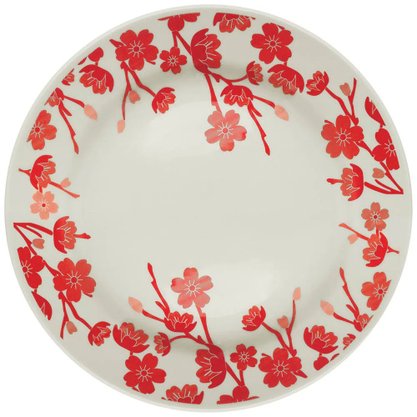 Prato Raso 24cm Jardim Oriental Biona