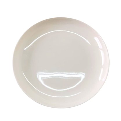 Prato Redondo 21,3cm Melamina Premium Cor Off White Bestfer