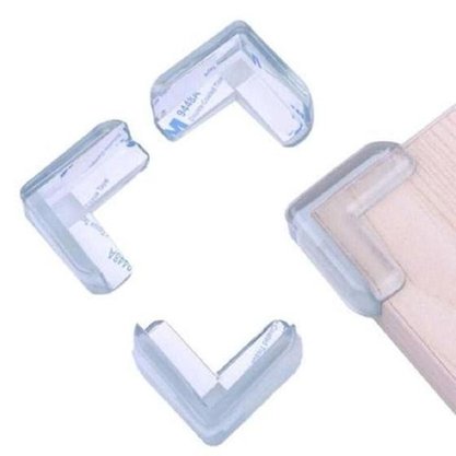 Protetor De Quina Silicone 4,5cm 4 Unidades