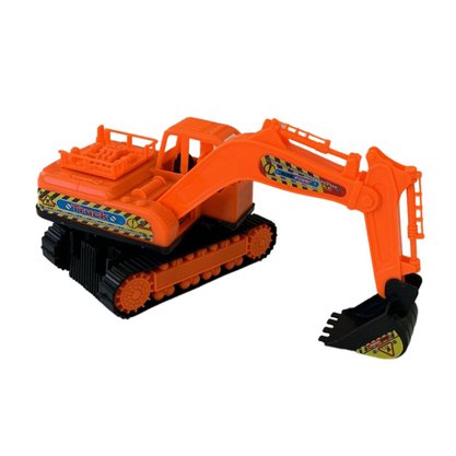 Retroescavadeira De Plástico À Fricção Jr Toys 