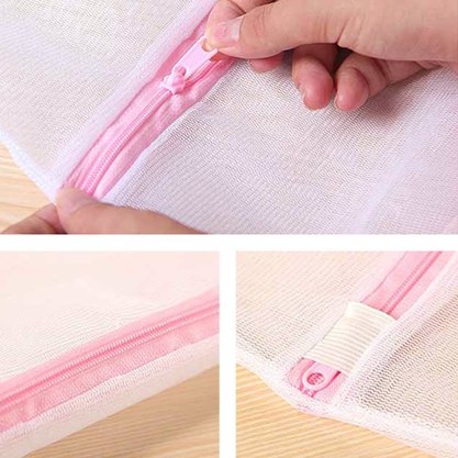 Saco Protetor Para Máquina de Lavar Roupas 30x40cm