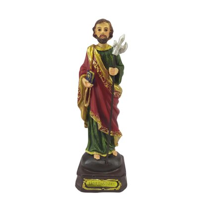 Santo Em Resina São Judas Tadeu 16cm