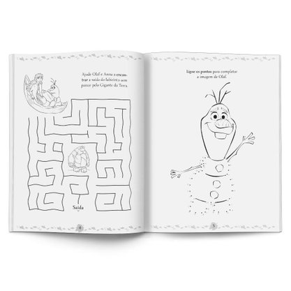 Kit Livro Infantil Solapa Com 8 Livros Frozen 2