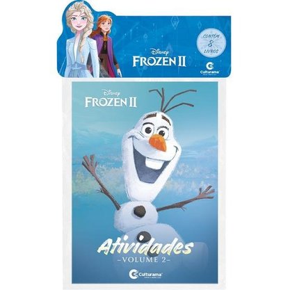 Kit Livro Infantil Solapa Com 8 Livros Frozen 2