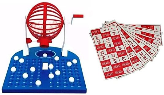 Super Bingo 90 Números E Cartelas Lugo Brinquedos