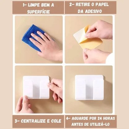 Suporte Para Celular Plástico Adesivo