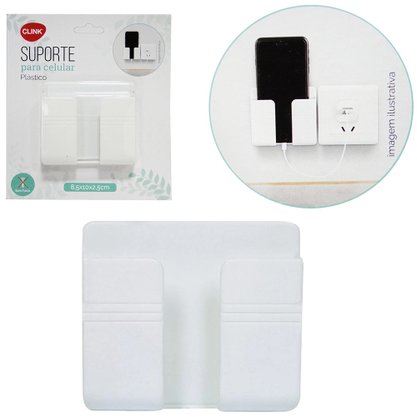 Suporte Para Celular Plástico Adesivo