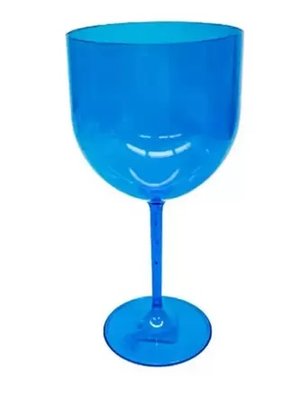 Taça Gin 580ml Azul Translúcido