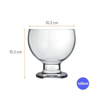 Taça Paulista Sobremesa 400ml 