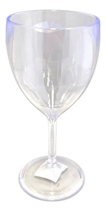 Taça Vinho Plástico Sensação Cristal Neon