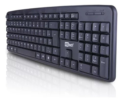 Teclado Para Computador Com Fio USB