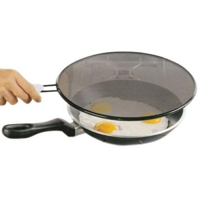 Tela De Proteção Antirrespingo Para Fritura 30cm