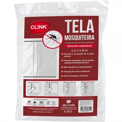 Tela Mosquiteira Poliéster 150x180cm