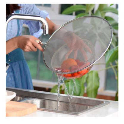 Tela Antirrespingo Para Fritura 30cm
