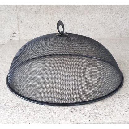 Tela Protetora Tampa De Alimentos Redonda Em Metal 30cm Clink