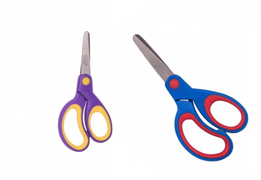 Tesoura Escolar Infantil Cabo Emborrachado Lyke 13cm