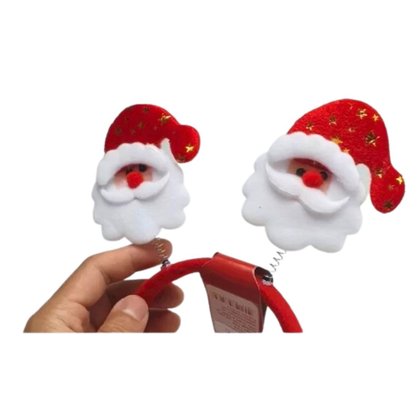 Tiara De Natal Papai Noel 23x22,5cm