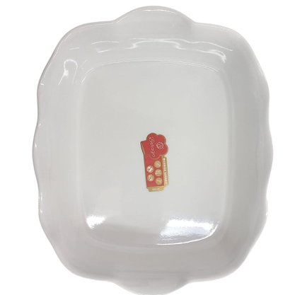 Tigela De Melamina G 26x22x6cm 1800ml Cor Off White Bellagio
