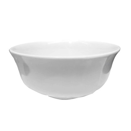 Tigela Redonda 12cm 250ml Melamina Branca Bestfer