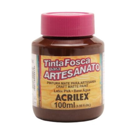 Tinta Fosca Artesanato 100ml Chocolate