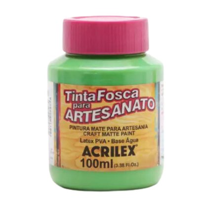 Tinta Fosca Artesanato 100ml Verde Folha
