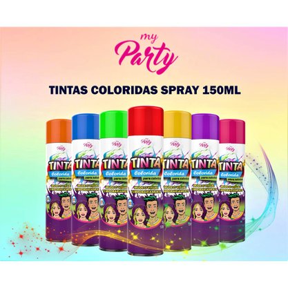 Tinta Para Cabelos Temporária My Party Violeta 150ml