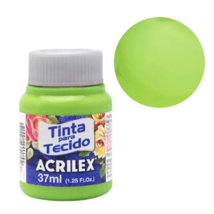 Tinta Tecido Fosca 37ml Verde Folha